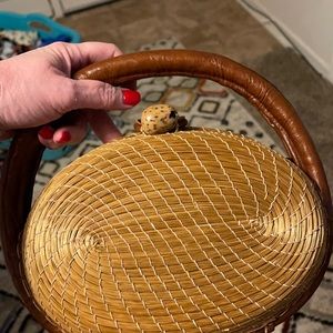 Unique bamboo purse
